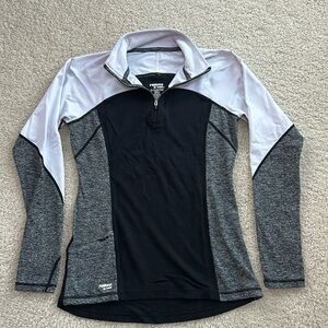Wool 1/4 zip Base Layer S